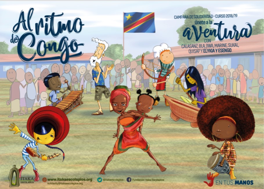 Comienza la Campaña Solidaria de este curso «Al ritmo de Congo»