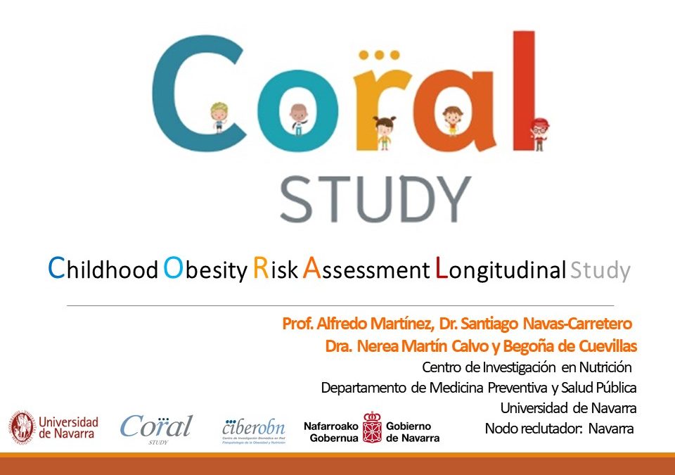 PARTICIPAMOS EN EL PROYECTO CORAL STUDY, SOBRE LA OBESIDAD INFANTIL
