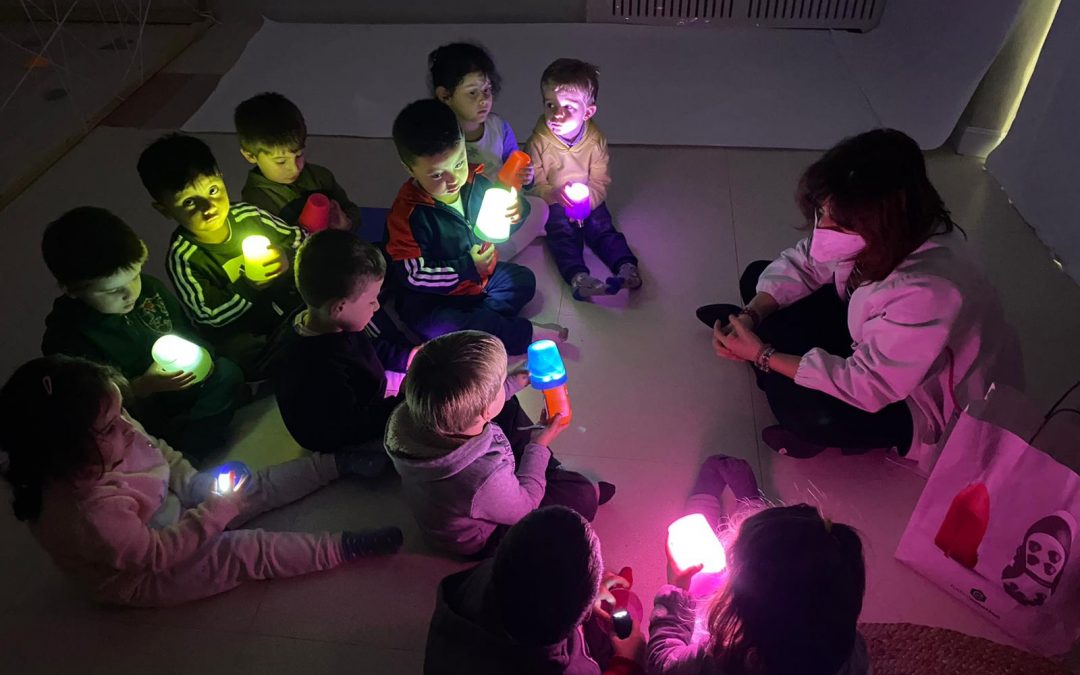 EXPERIMENTAMOS CON LA LUZ EN INFANTIL